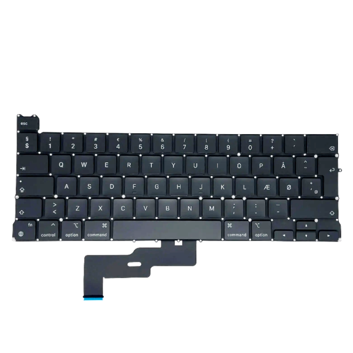 Macbook Pro a2338 dansk tastatur