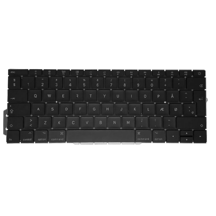 Macbook A1708 dansk tastatur