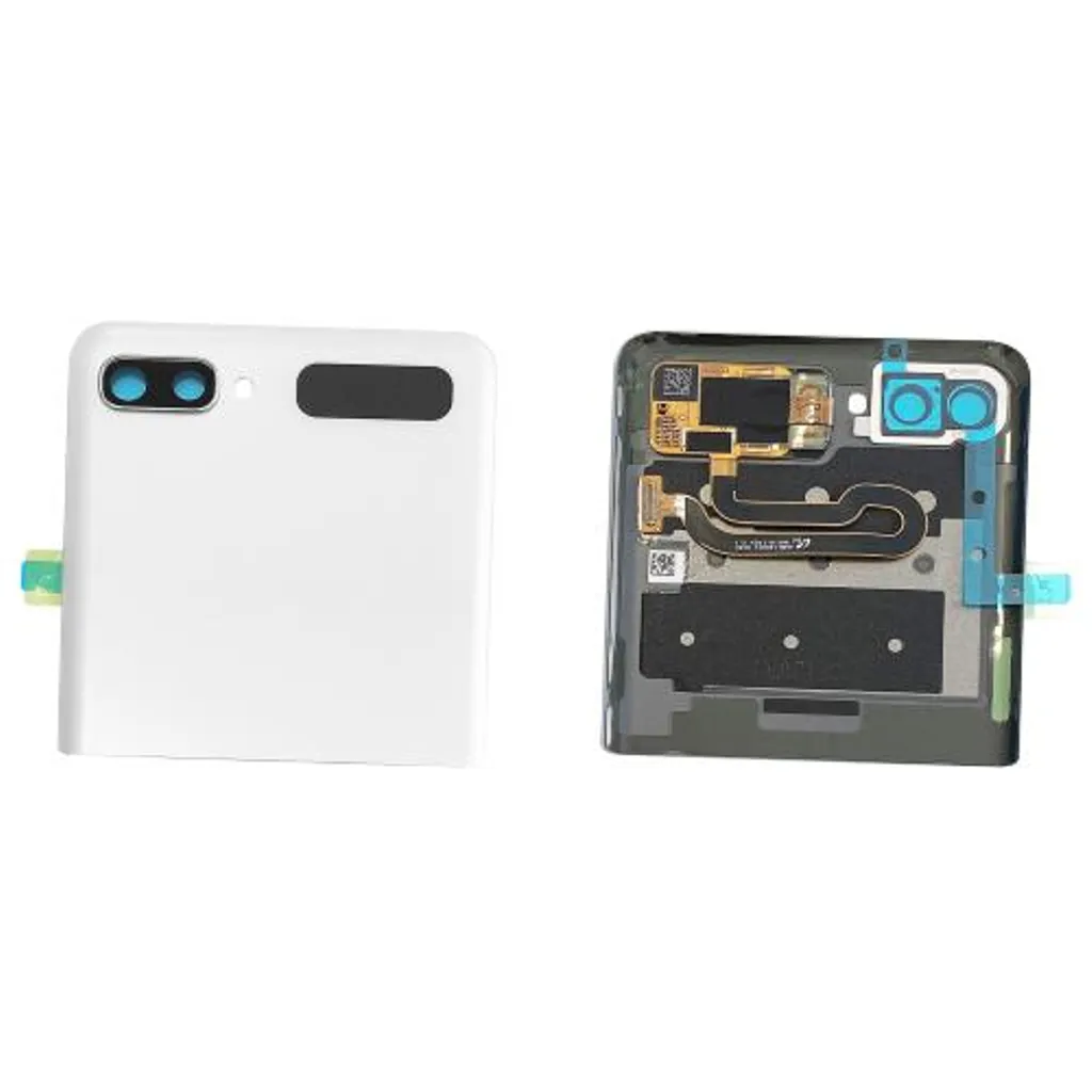 Flip 2 Mystic White LCD med Bagcover Flip-2-Mystic-White-LCD-med-Bagcover