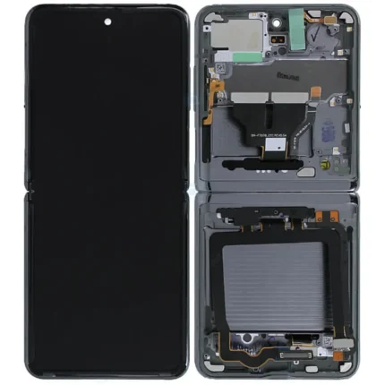 Samsung-Galaxy-Z-Flip-5G-LCD-skaerm-White GH82-27356C