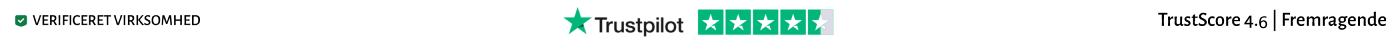 Trustpilot_logo teledele 4 6 stjerner NY